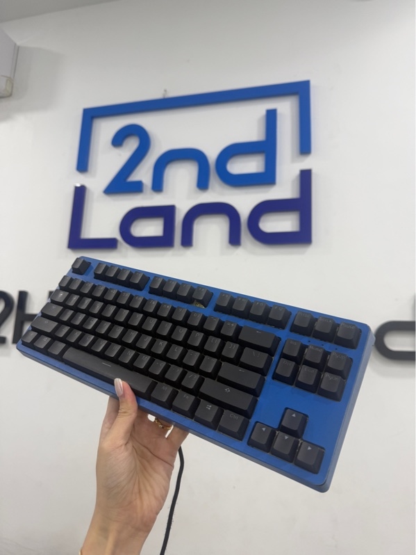 Bàn phím Edra EK387RGB - 1 mode - Màu xanh - Ngoại hình 97% - trầy xước nhiều , bể nút F8 - Body