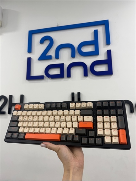 Bàn phím Edra EK398L - 2 mode: bluetooth,receiver - Màu đen - Ngoại hình 98% - Hở nhẹ bị ộp ẹp - Kèm receiver