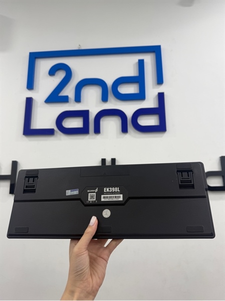 Bàn phím Edra EK398L - 2 mode: bluetooth,receiver - Màu đen - Ngoại hình 98% - Hở nhẹ bị ộp ẹp - Kèm receiver 2