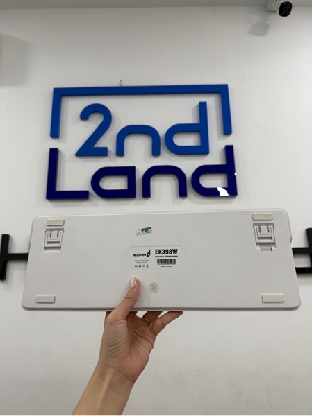 Bàn phím Edra EK398W - 3 mode - RGB - Màu trắng - Ngoại hình 98% - Fullbox 2