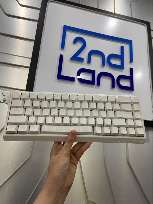 Bàn Phím FGG Mad 68 HE - Màu trắng - Ngoại hình: 98% - FullBox