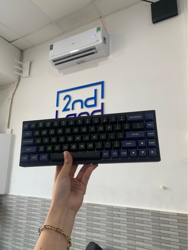 Bàn phím FL esports FL680 - 3 mod - Màu xanh - Ngoại hình: 98% - Mất receiver - Fullbox