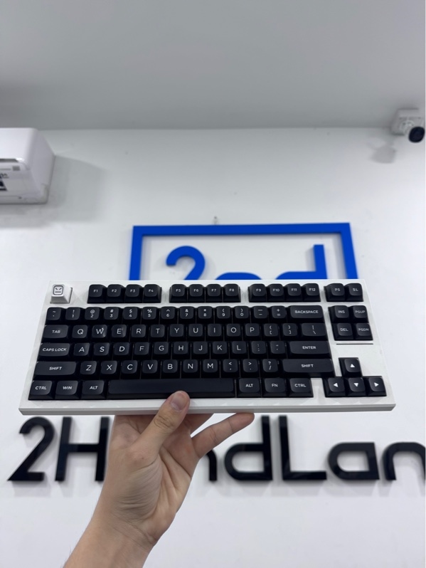 Bàn phím FL Esports FL750 - Màu trắng - Ngoại hình 97% - Kèm box, dây usb-c, receiver