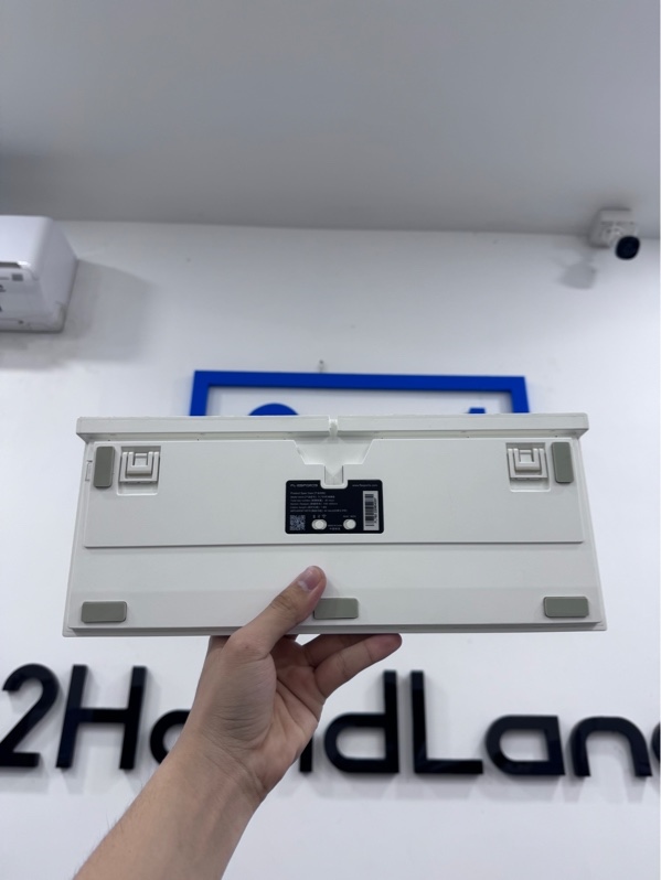 Bàn phím FL Esports FL750 - Màu trắng - Ngoại hình 97% - Kèm box, dây usb-c, receiver