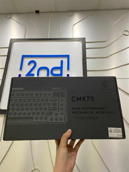 Bàn phím FL-Esports GMK75 - 3 Mode - Màu xám - Ngoại hình: 99% - FullBox - Còn bảo hành CellphoneS đến 29/10/2026 5