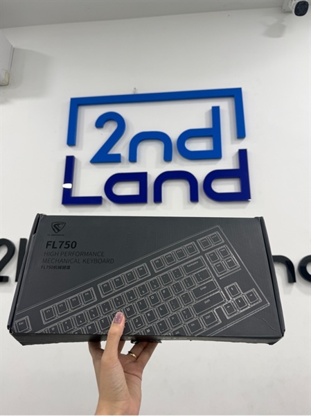 Bàn phím FL750 83 Keys - 3 mode - Màu xám đen - Ngoại hình 98% - Kèm Box , dây usb-c , receiver