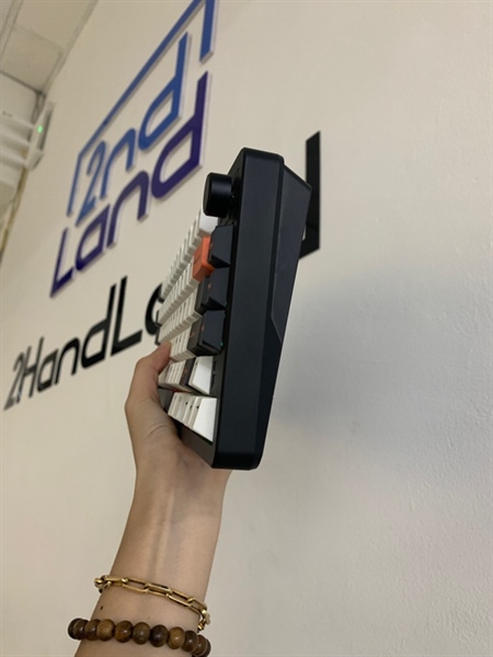 Bàn phím Furycube F75 - 2 mode ( dây + bluetooth ) - Màu đen - Ngoại hình: 98% - Thiếu receiver - Fullbox 1