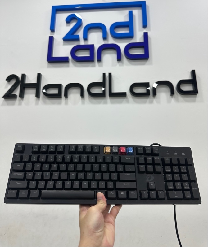 Bàn phím gaming dareu EK1280 - 1 mode : Dây - Màu đen - Ngoại hình 97% - đã thay 4 keycap - Body