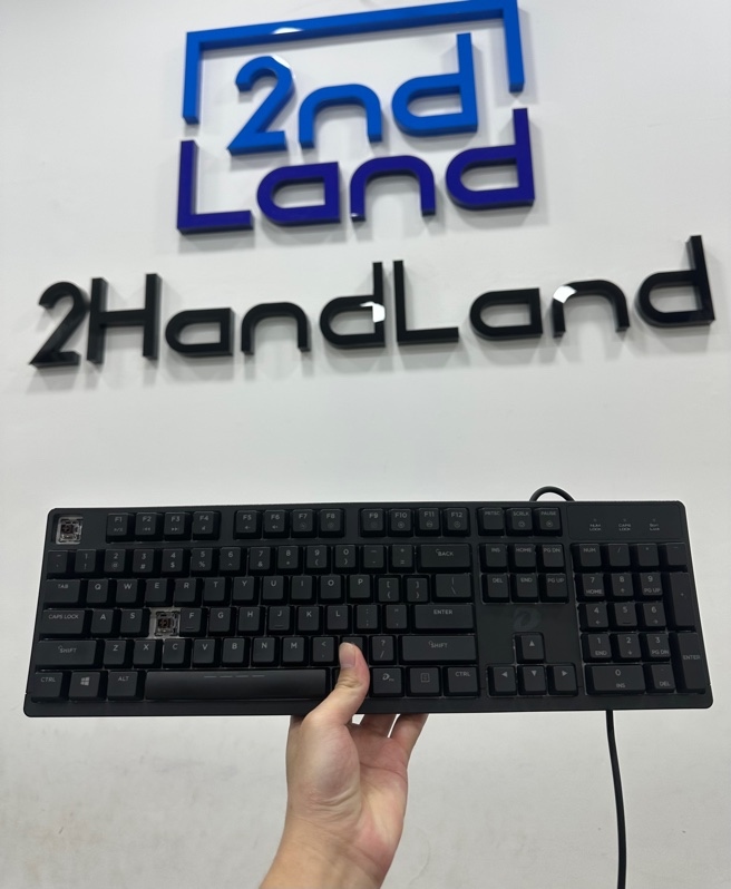 Bàn phím Gaming DareU EK1280 Brown Switch - 1 mode : dây - Màu đen - Ngoại hình 97% - Mất keycap phím D, phím ESC - Body