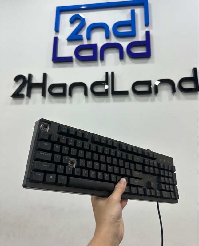 Bàn phím Gaming DareU EK1280 Brown Switch - 1 mode : dây - Màu đen - Ngoại hình 97% - Mất keycap phím D, phím ESC - Body