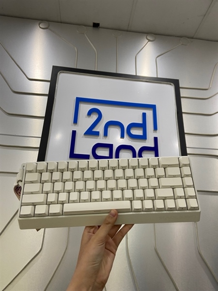 Bàn phím GAMING HE FIRE68 Ultra - Màu trắng - Ngoại hình: 97% - FullBox 1