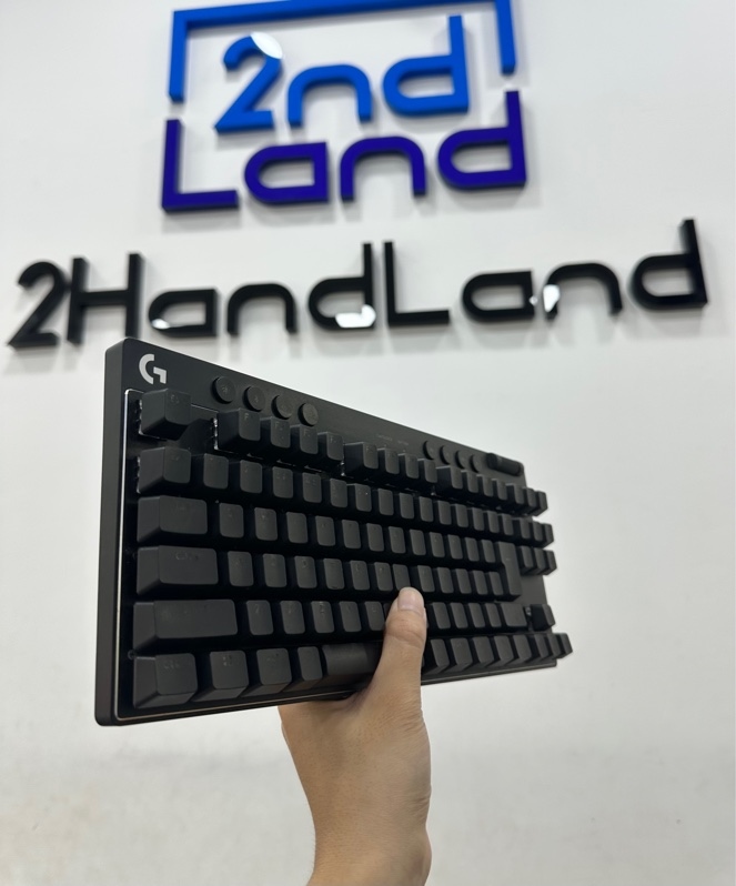 Bàn phím Gaming Logitech Pro X TKL Lightspeed - 2 mode : Receicer + Dây - Màu đen - Ngoại hình 97% - Kèm túi + Receiver + Dây kết nối