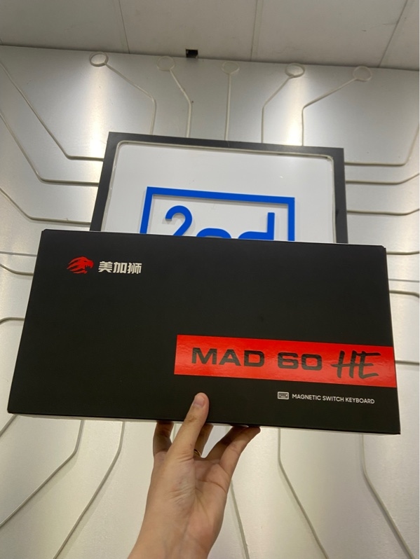 Bàn Phím Gaming Madlions MAD60 HE - 1 Mode dây - Màu đen - Ngoại hình: 97% - FullBox