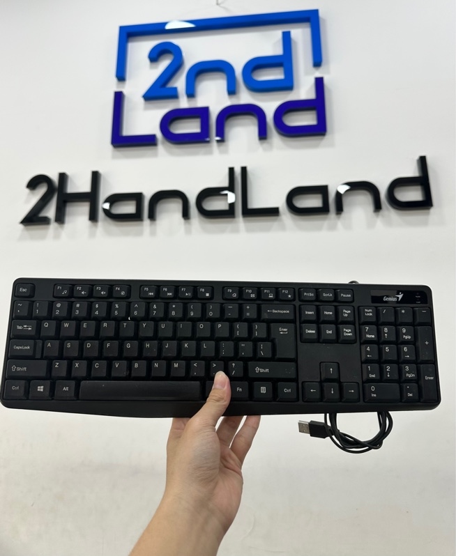 Bàn phím Genius KB117 - 1 mode: Dây - Màu đen - Ngoại hình xấu - Body