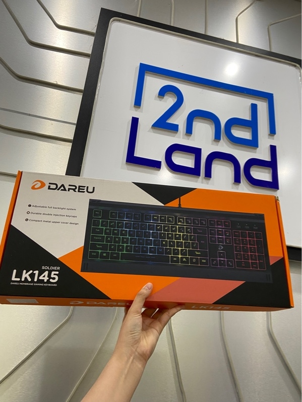 Bàn Phím Giả Cơ Dareu LK145 - 1 Mode USB - 5 Màu Led - Màu đen - Ngoại hình: 98% - Kèm Box