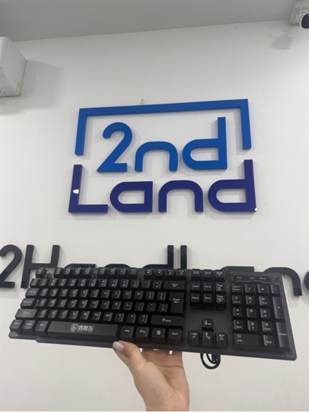Bàn phím giả cơ DY K707 - 1 mode dây - Fullsize - Led Rainbow - Màu đen - Ngoại hình 98% - Body 1