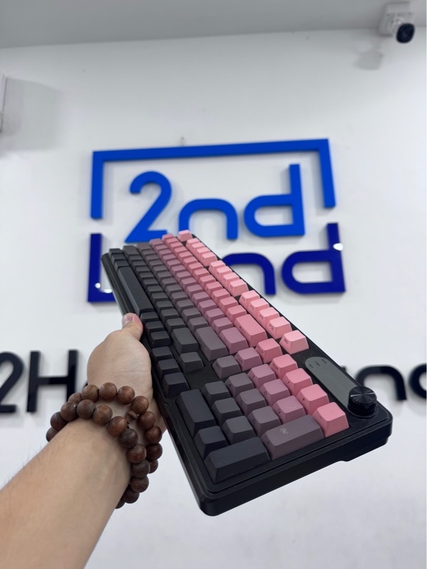 Bàn phím giả cơ Furycube - Màu hồng đen - Ngoại hình 97% - Body