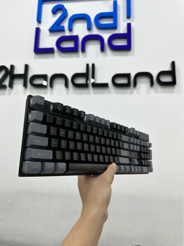 Bàn phím giả cơ gaming Yindiao K500 - 1 mode : Dây - Màu đen - Ngoại hình 96% - ố theo thời gian sử dụng, mất 2 chân đứng - Body