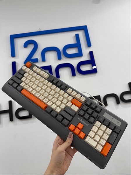 Bàn phím giả cơ K-Snake KM900 - Màu xám - Ngoại hình 97% - ố - Body 1