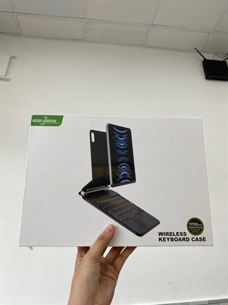 Bàn phím Goojodoq wirelles keyboard case for IPad Pro 11 Air 5 4 - Màu đen - Ngoại hình 98% - Body