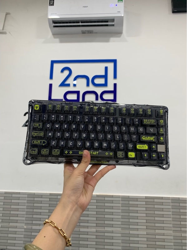 Bàn phím Gravastar GS K1 Lite - 3 mod - Màu đen - Ngoại hình: 98% - Body