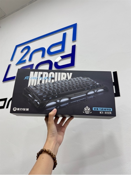 Bàn phím Gravastar Mercury K1 - Màu đen - Ngoại hình 98% - Fullbox