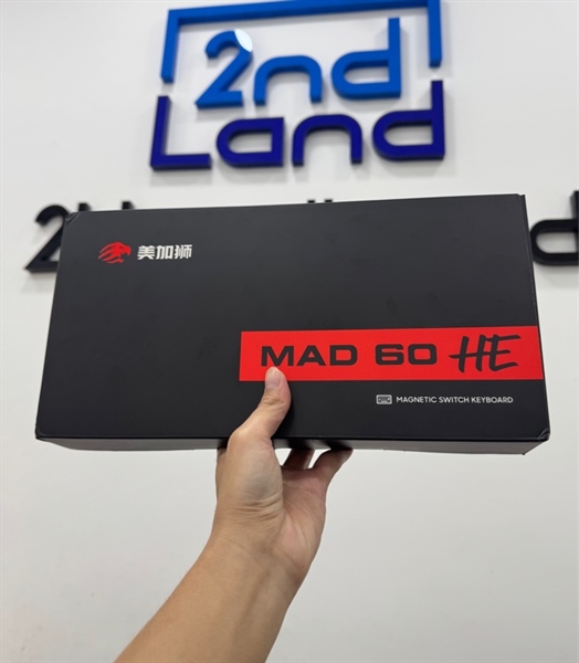 Bàn phím HE FGG MADLIONS MAD60HE - 1 mode - Màu đen - Ngoại hình 98% - Fullbox 3