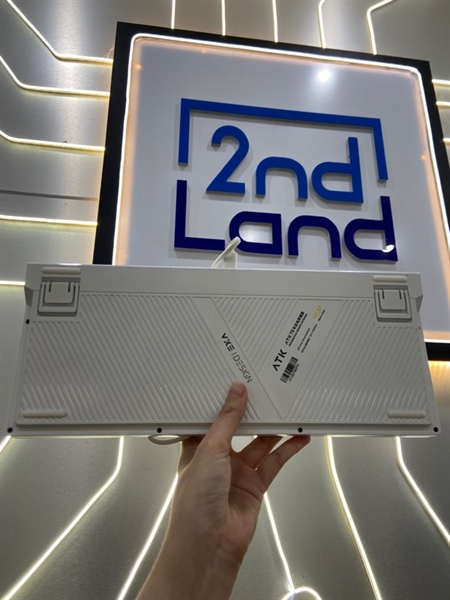 Bàn phím HE VGN VXE ATK75 Rapid Trigger - 1 mode dây - Gateron magnetic switch - Led rgb - Màu trắng - Ngoại hình: 98% - Kèm dây