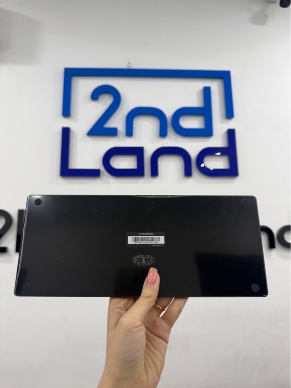 Bàn phím Hyperwork HyperOne gen 2 - Màu đen - Ngoại hình 97% - Keycaps mòn , lờn nút F1, F11 - Kèm box , receiver