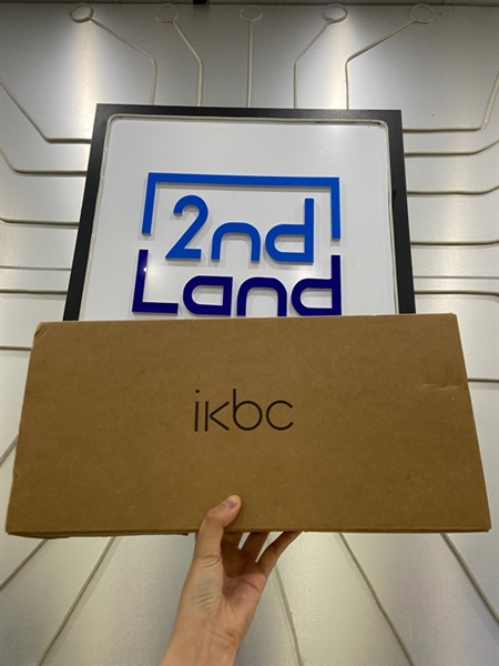 Bàn phím IKBC W200 - Blue Switch - 1 Mode: 2.4G - Không led - Màu trắng - Ngoại hình: 98% - Kèm Box + reseiver