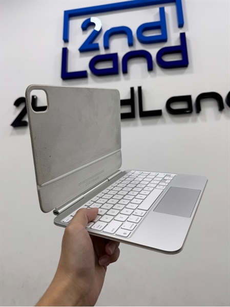 Bàn phím iPad Pro 11 M4/M5 Apple Magic Keyboard + Trackpad A2975 - Màu trắng - Ngoại hình 97% - Kèm box 2
