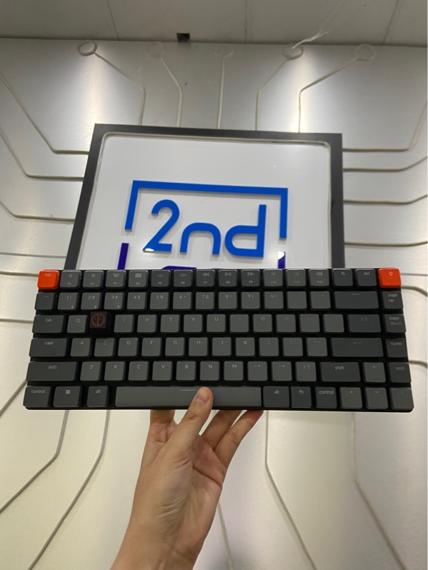 Bàn phím Keychron K3 - 2 mode : Bluetooth/dây - Màu xám - Ngoại hình: 97% - 1 keycap khác loại , phím home ấn xuống dính - Body