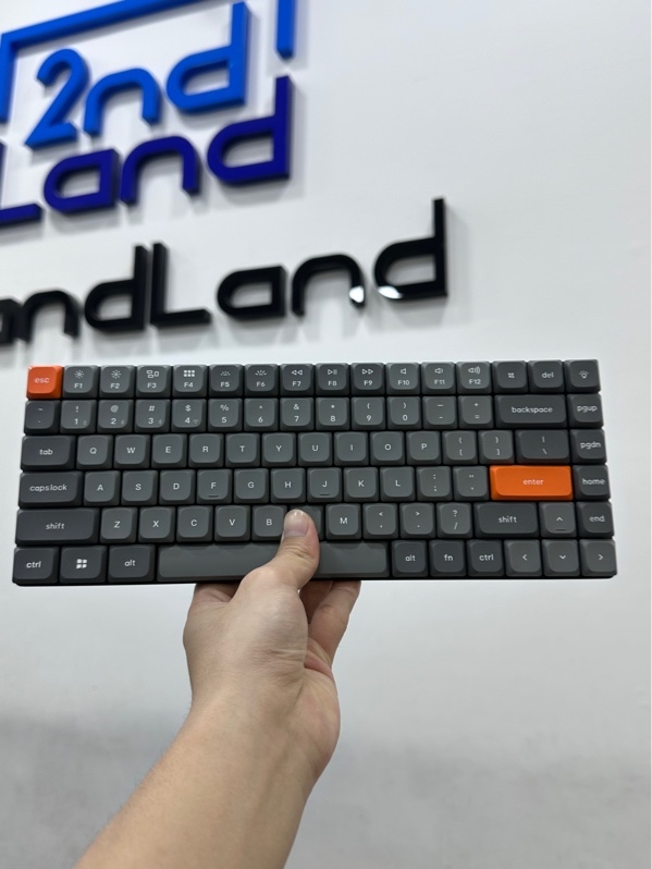 Bàn phím Keychron K3 Max Wireless Mechanical Keyboard - 3 mode : dây, dongle ( Receiver ), BT - Màu xám - Ngoại hình 98% - Fullbox (thiếu dây C)