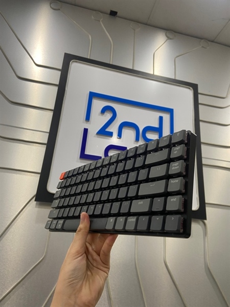 Bàn phím Keychron K3 Version 2 - 2 Mode : dây + Bluetooth - Màu đen - Ngoại hình: 98% - Kèm Box 2