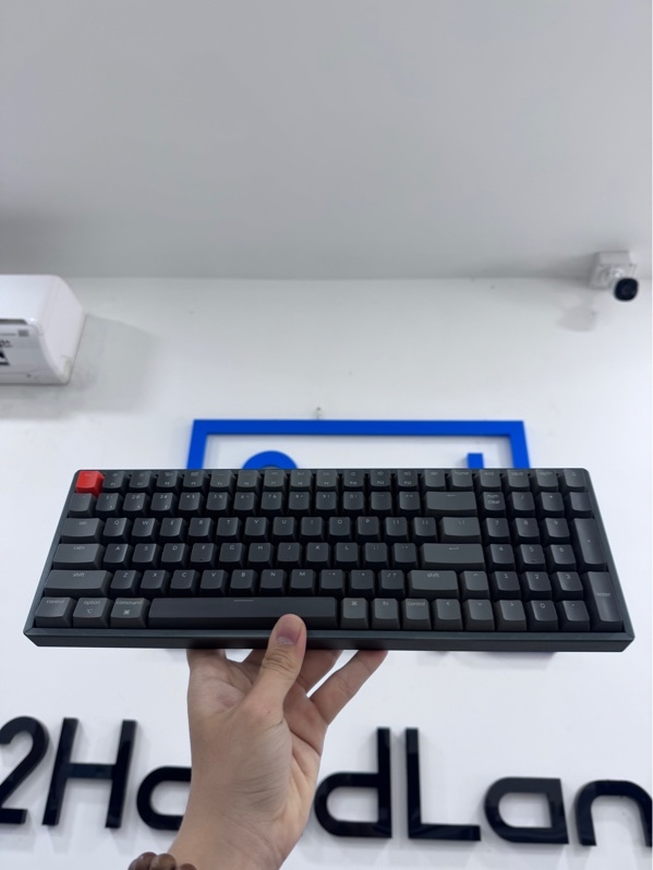 Bàn phím Keychron K4 ver 2 - 2 mode Bluetooth, dây - Màu xám đen - Ngoại hình 98% - Xước nhẹ - Body