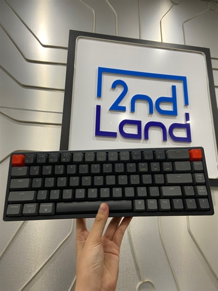 Bàn phím KeyChron K6 - 2 Mode : dây + Bluetooth - Màu đen - Ngoại hình: 98% - FullBox