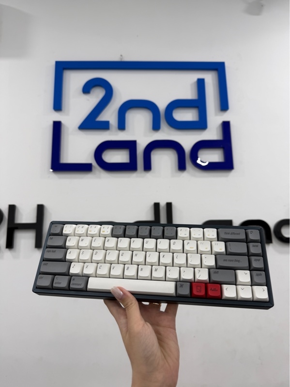 Bàn phím Keychron K6 wireless mechanical keyboard - 2 mode - Màu xám - Ngoại hình 97% - Phím ố - Body