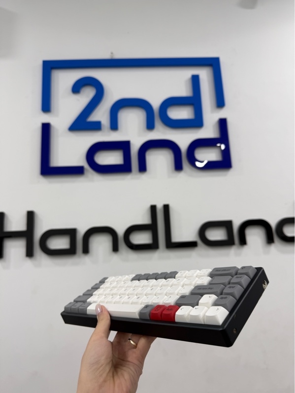 Bàn phím Keychron K6 wireless mechanical keyboard - 2 mode - Màu xám - Ngoại hình 97% - Phím ố - Body