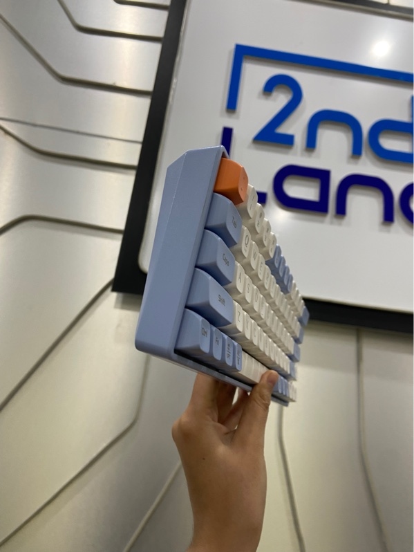 Bàn phím Langtu GK65 - 3 mode - Màu xanh - Ngoại hình: 97% - Body