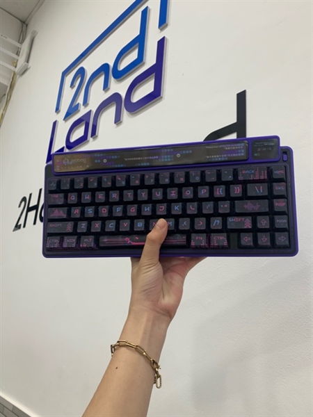 Bàn phím Leobog AMG 65 - Màu tím - Openbox - Còn BHH GearVn đến 18/10/2027 1