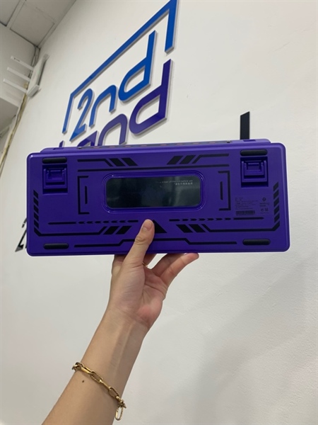 Bàn phím Leobog AMG 65 - Màu tím - Openbox - Còn BHH GearVn đến 18/10/2027 3