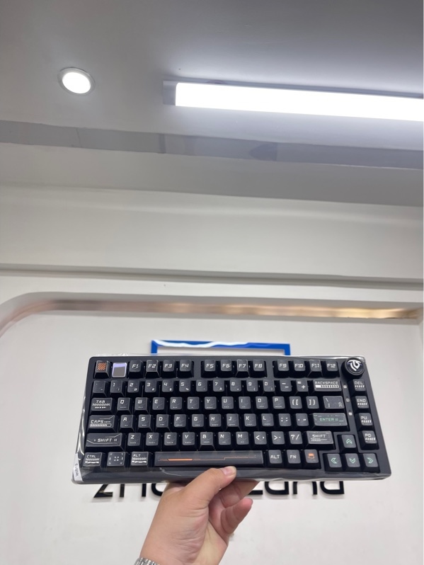 Bàn phím Leobog Hi75C Pro - 3 mode (2.4/usb-c/bluetooth) - Màu đen - Ngoại hình 99% - Openbox