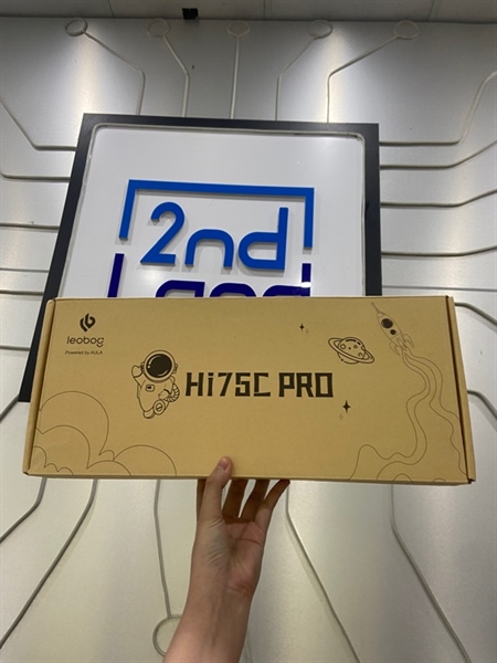 Bàn phím Leobog Hi75C PRO - Leobog Turquoise switch - Led rgb - 3 mode - Màu đen - Ngoại hình: 98% - FullBox 2