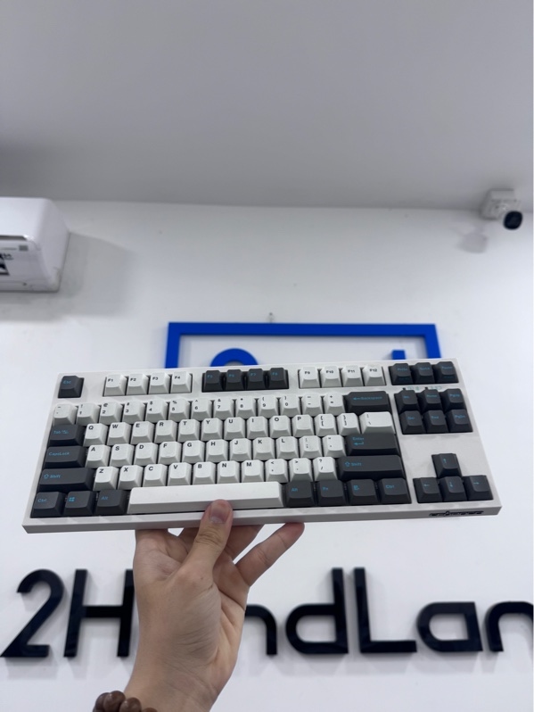 Bàn phím Leopold FC750RBT - 2 mode kết nối type-C, Bluetooth - Màu trắng đen - Ngoại hình 98% - Ố vàng phím - Fullbox