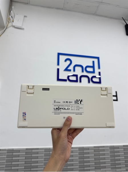 Bàn phím LeoPold PC 650MDS PD - 1 mode dây - Màu trắng hồng - Ngoại hình 98% - Fullbox 3
