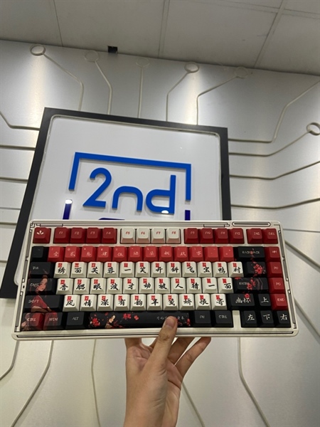 Bàn phím Lingbao K75 - 3 Mode - Màu trắng - Ngoại hình: 98% - FullBox 1