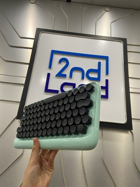 Bàn phím Lofree DOT EH112S - 2 Mode : Bluetooth + USB - Màu xanh - Ngoại hình: 98% - FullBox 2