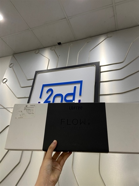 Bàn phím Lofree Flow 100Keys - 2 Mode : dây + Bluetooth - Màu đen - Ngoại hình: 98% - Thiếu dây - Kèm Box