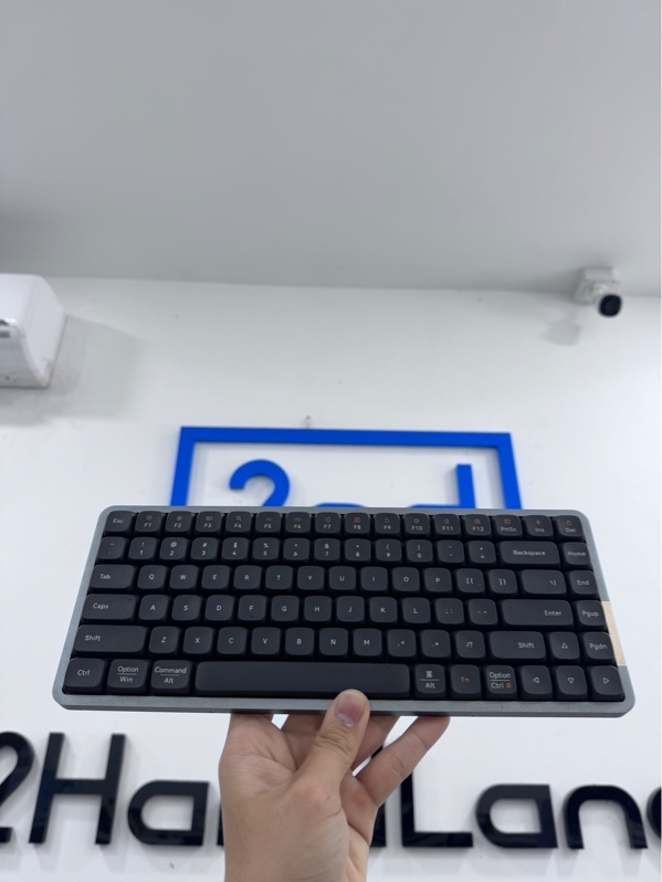 Bàn phím Lofree Flow 84 - 2 mode kết nối dây, bluetooth - Màu xám - Ngoại hình 97,5% - Trầy xước nhẹ - Body