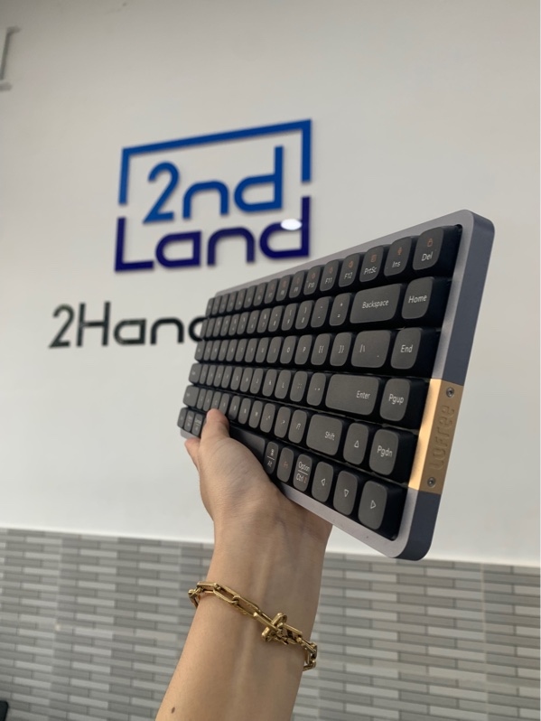 Bàn phím Lofree Flow 84 Key - 2 mode bluetooth + dây - Màu đen - Ngoại hình: 98% - Box